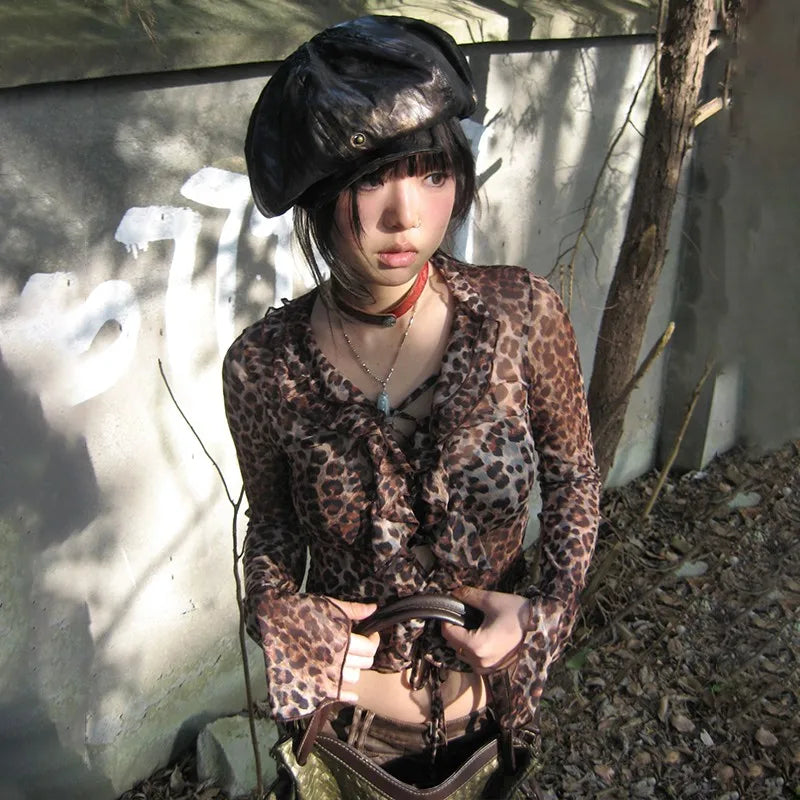 Leopard Print Vintage T-Shirt