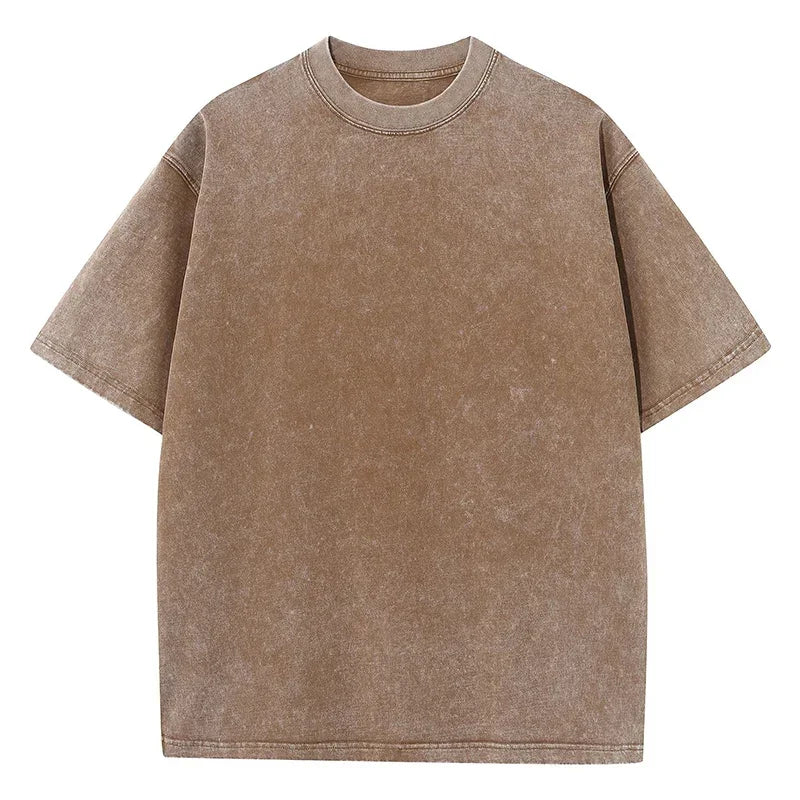 Washed T-Shirt Brown