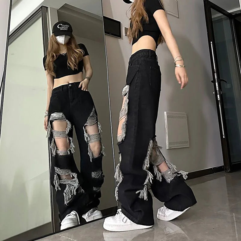 Black Ripped Jeans