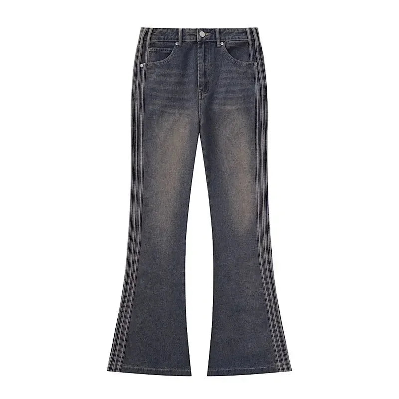 Side Stripped Jeans