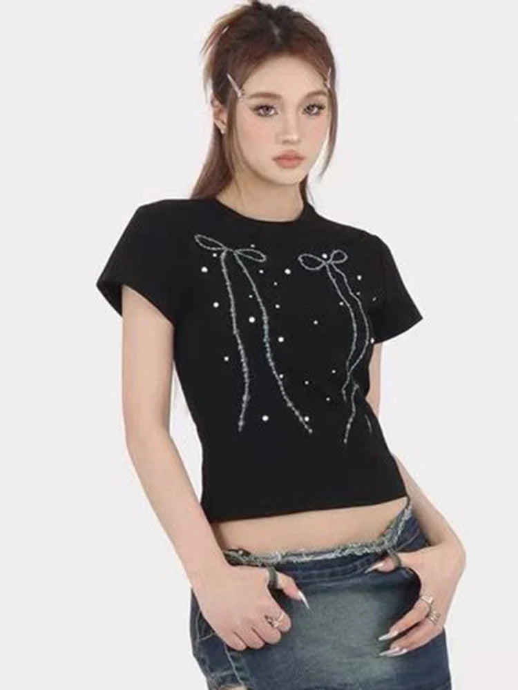 Y2K Casual Harajuku Crop Top