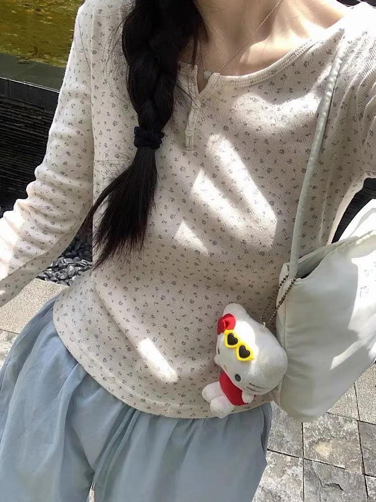 Floral Long Sleeve T-Shirt