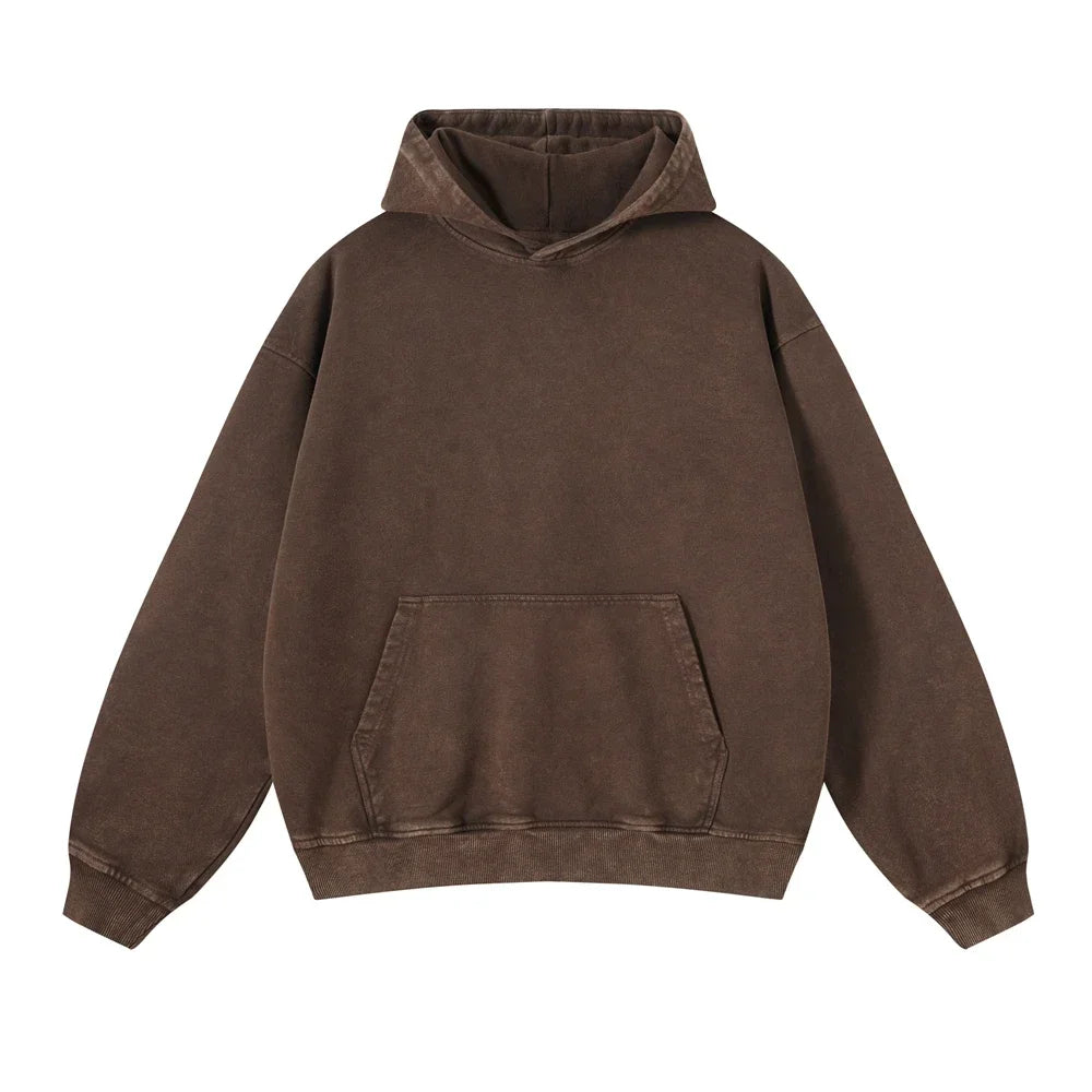 Washed Hoodie Coffee