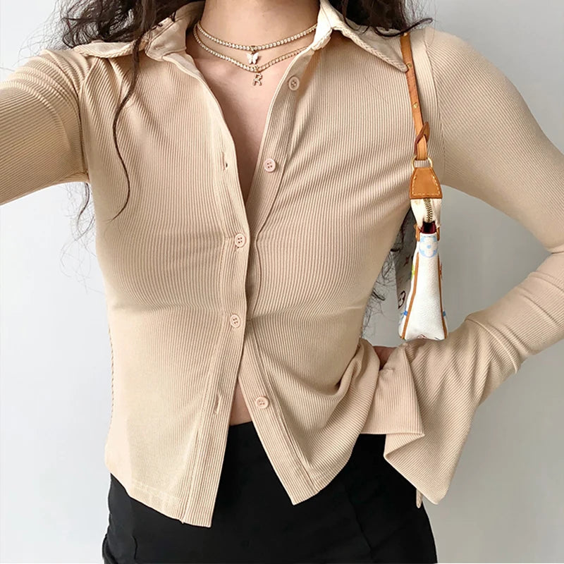 Polo Long Sleeve Blouse