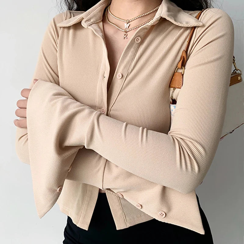 Polo Long Sleeve Blouse