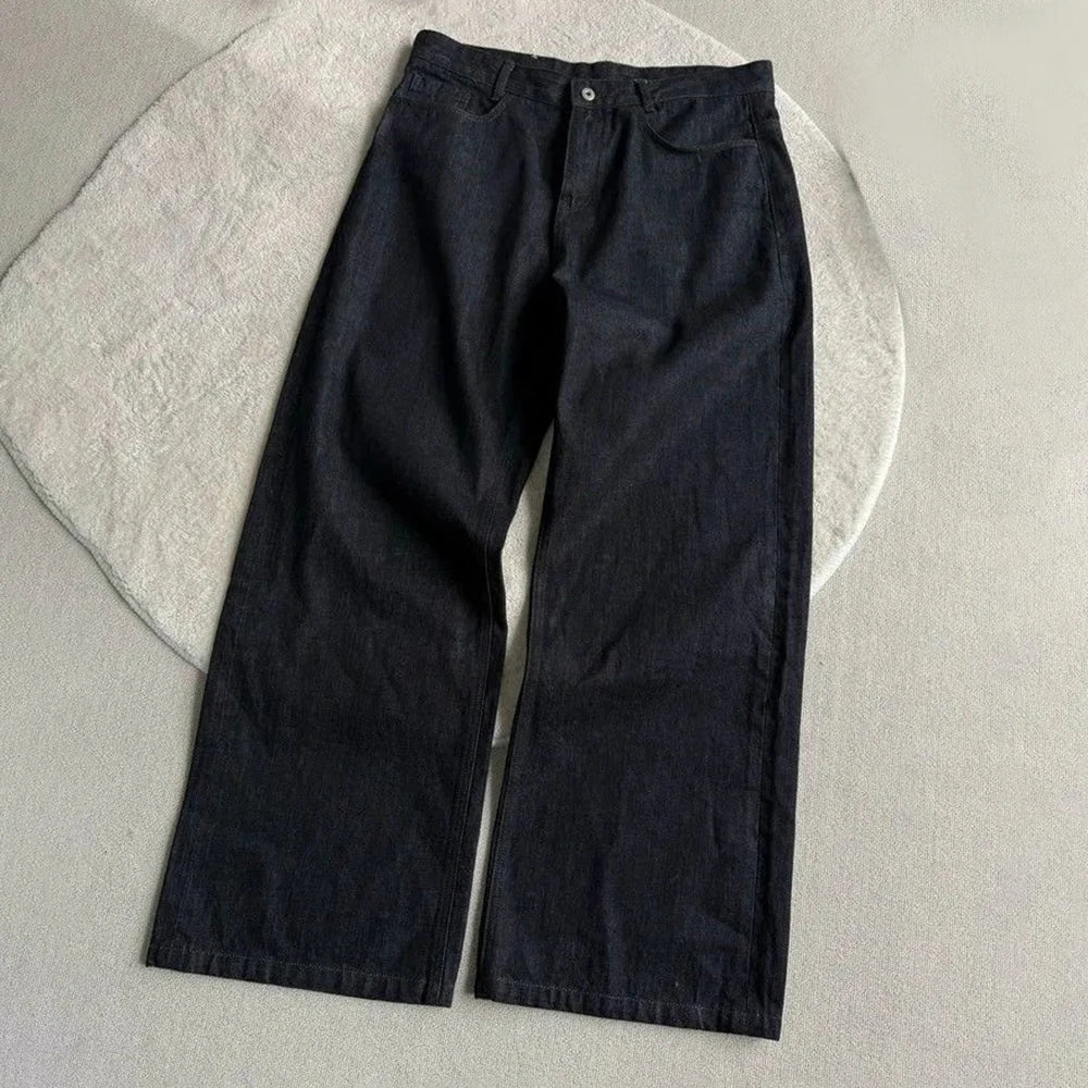 Straight Flared Casual Wide-Leg Jeans