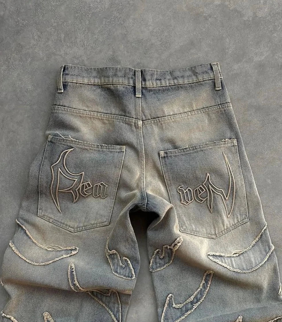 Distressed Streetwear Jeans