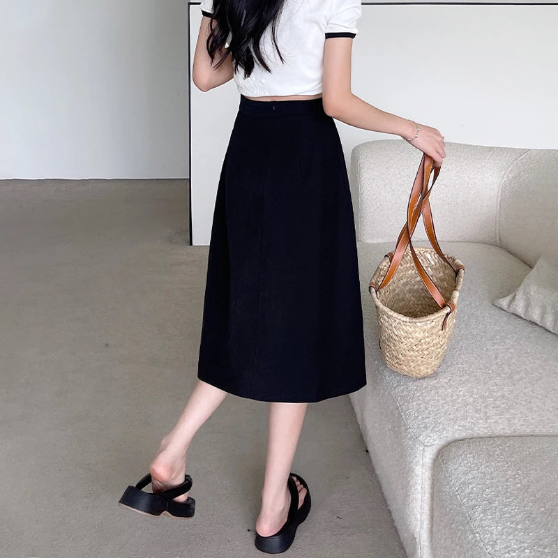 Side Slit Skirt