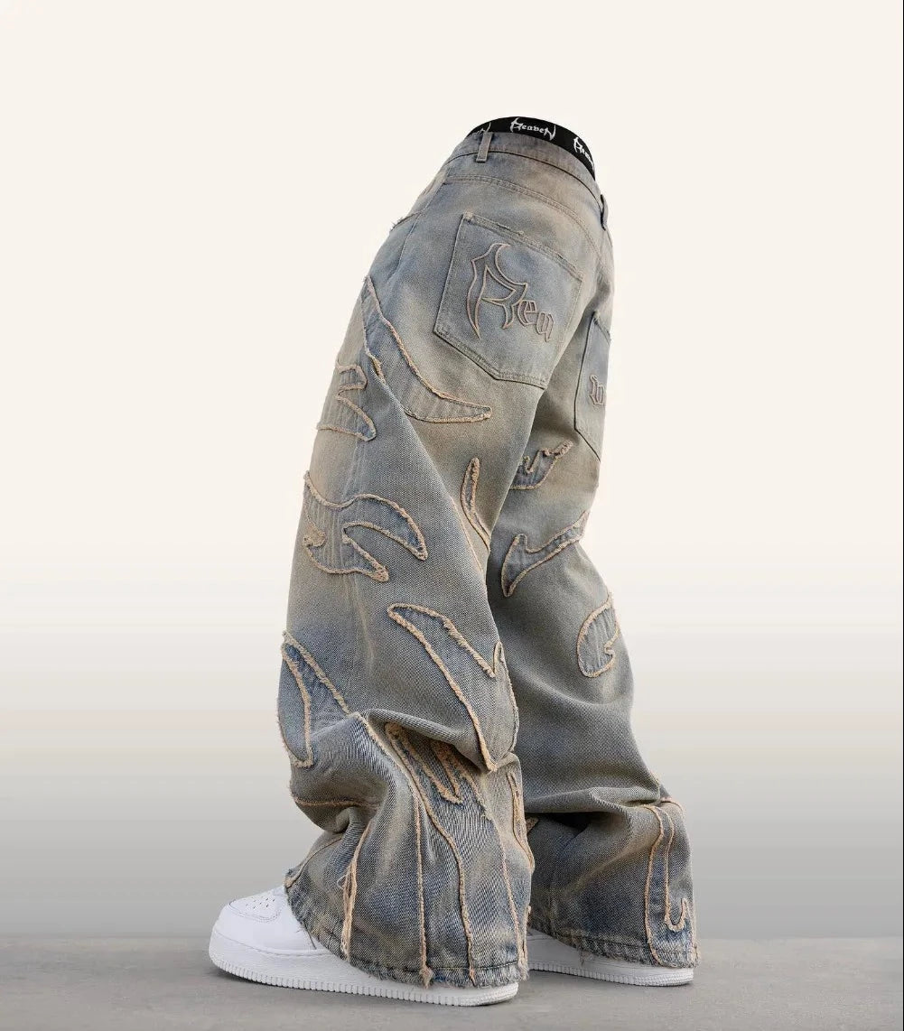 Distressed Streetwear Jeans