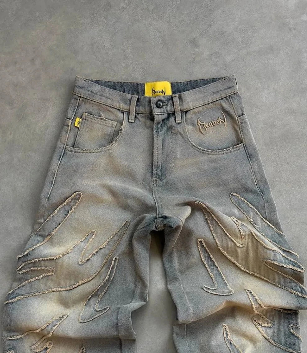 Distressed Streetwear Jeans